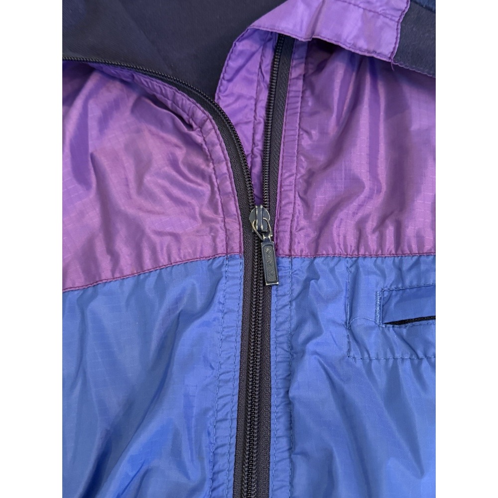 Vintage Patagonia Women's Windbreaker Jacket Colorblock Gorpcore 90s Era Size L - Picture 3 of 14